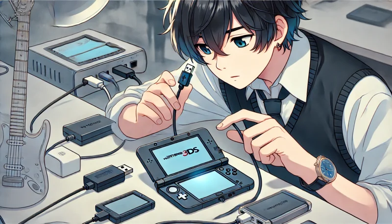 3DSの充電器は中古ショップにある?